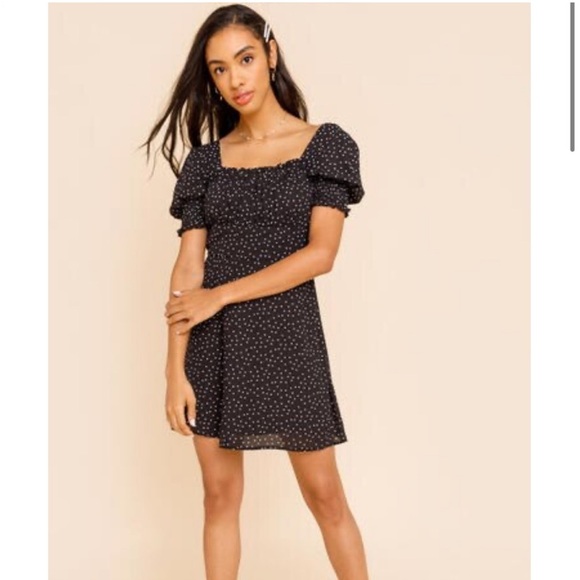 Francesca's Collections Dresses & Skirts - NWT Averi Polka Dot Mini Dress SZ XL